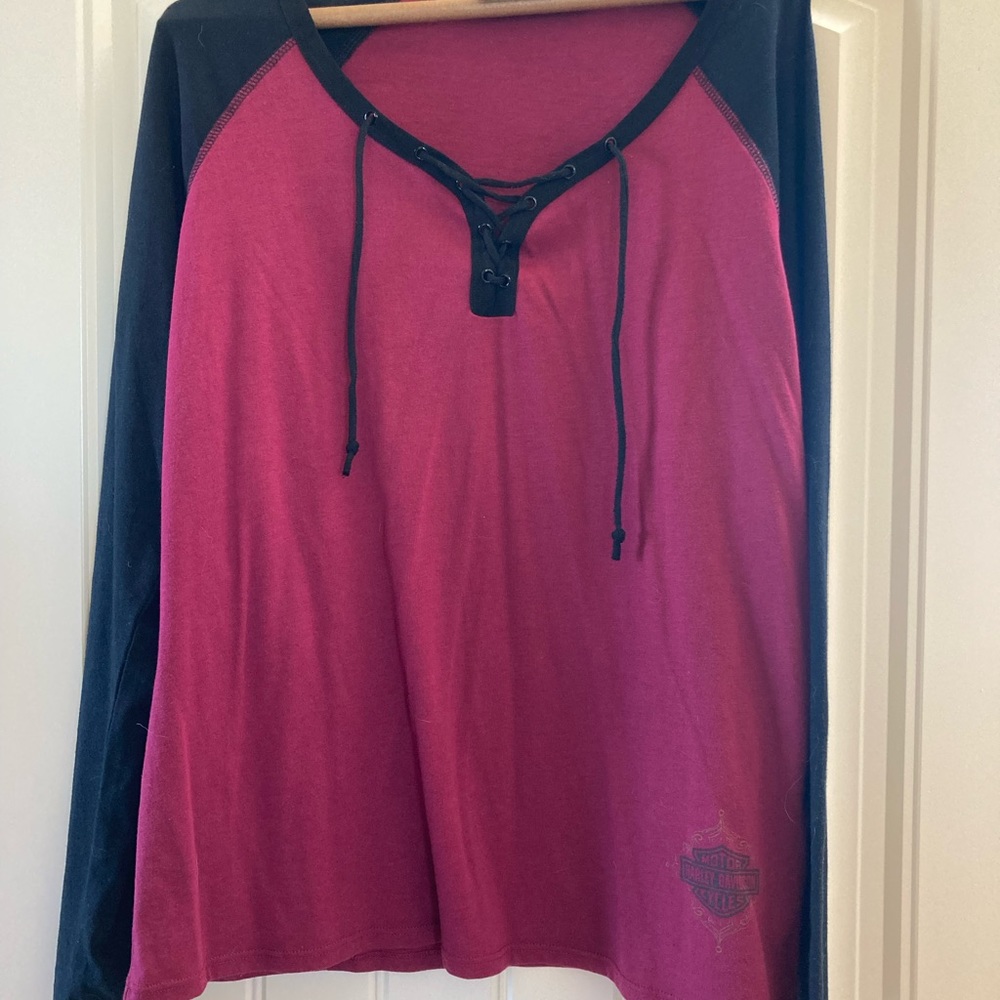 Woman’s Harley Davidson Long Sleeve Top